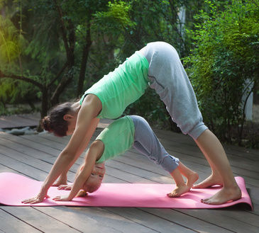 Yoga mit Kind
